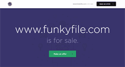 Desktop Screenshot of funkyfile.com